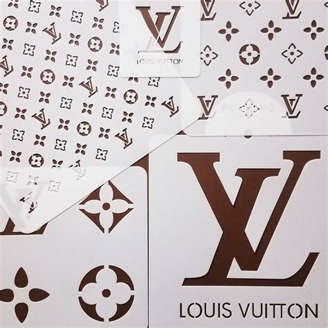 buy louis vuitton cake stencils|louis vuitton stencil svg.